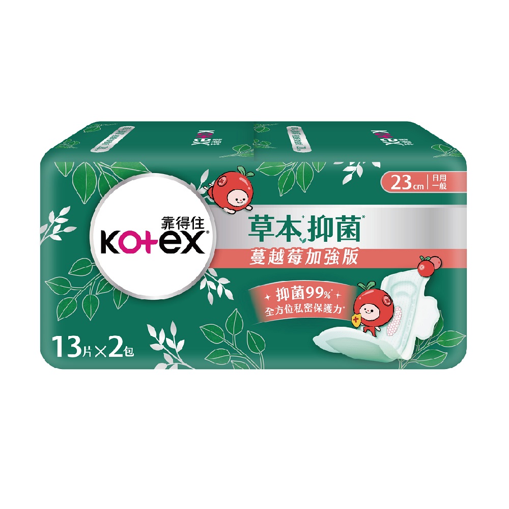 Kotex Herbal EX Day UT 23cm 12X2, , large